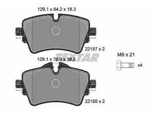 Комплект тормозных колодок на Clubman, Countryman, Mini, Seria 2