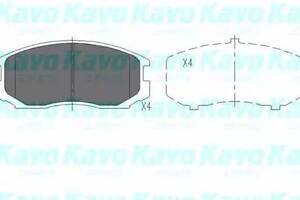 Комплект гальмівних колодок на Colt, Extol, Lancer, Space Wagon, Terios