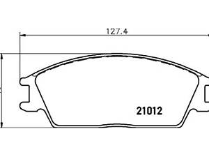 Комплект тормозных колодок на Coupe, Getz