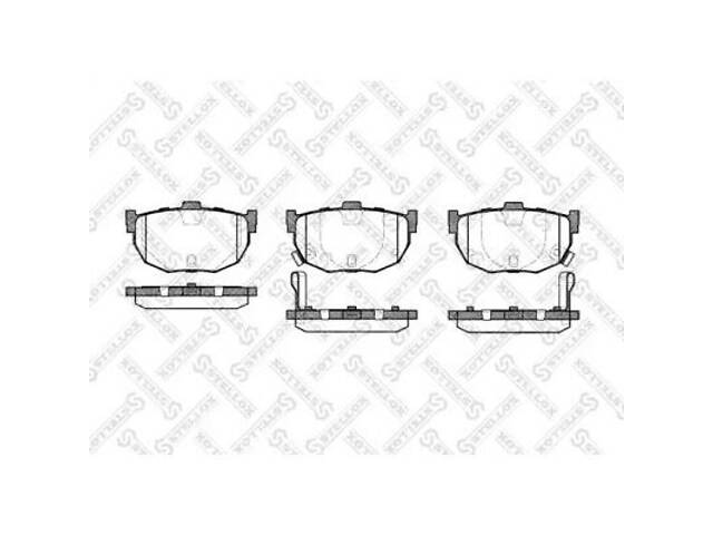 Комплект тормозных колодок на Coupe, Elantra, Lantra, Matrix - Фото NaN