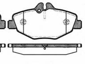 Комплект тормозных колодок на E-Class