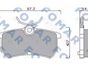 Комплект тормозных колодок на Fiesta, Focus
