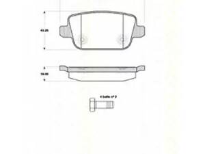 Комплект тормозных колодок на Focus, Freelander, Galaxy, Kuga, Mondeo, S-MAX, S80