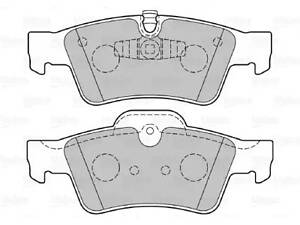 Комплект тормозных колодок на GL-Class, M-Class, R-Class