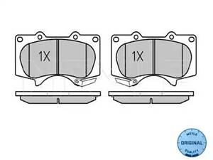 Комплект гальмівних колодок на Hilux, Land Cruiser, Pajero