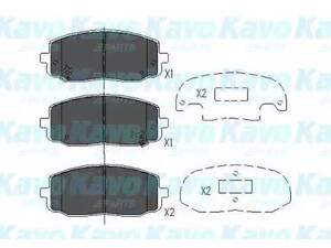 Комплект гальмівних колодок на I10, I20, Picanto