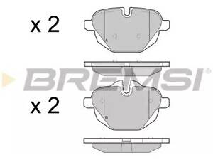 Комплект тормозных колодок на I8, Seria 5, Seria 7, X3, X4, Z4