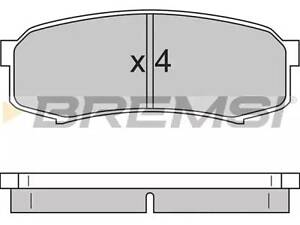 Комплект гальмівних колодок на Land Cruiser, Pajero