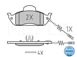 Комплект тормозных колодок на M-Class