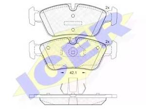 Комплект гальмівних колодок на Seria 3, Z3, Z4