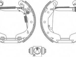 Комплект тормозных колодок TEXTAR 84044801 на OPEL VITA B (73_, 78_, 79_)