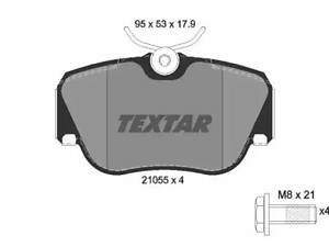 Комплект тормозных колодок TEXTAR