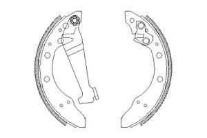 Комплект тормозных колодок