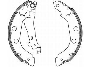 Комплект гальмівних колодок  