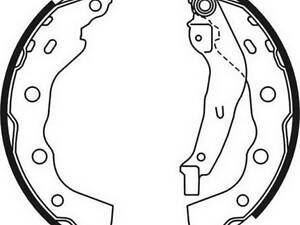 Комплект гальмівних колодок  