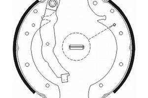 Комплект тормозных колодок