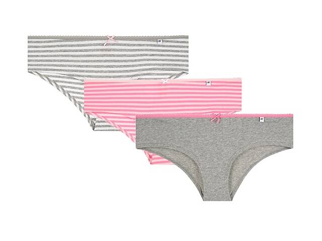 Комплект трусів Pretty Polly Alice ES005C 3PP S Pink Feeder Stripe (5053014447366) - Фото 1