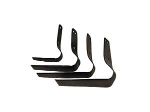 Комплект універсальних плоскорізів Фокіна сталь 65Г (набір з чотирьох)