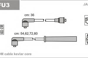 Комплект В-В проводов Ford Escort 1,1.1,3.1,4-1,4I.1,6.FIE