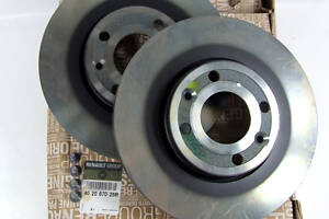 Комплект вентилируемых тормозных дисков Renault Logan (Original 8201464598=8671005976) Рено логан