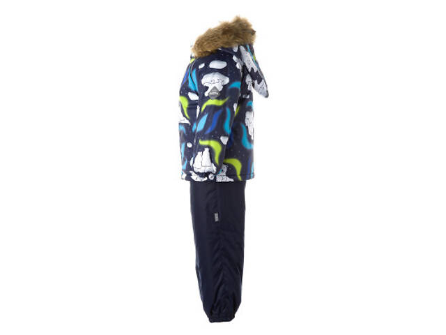 Комплект верхнього одягу дитячий Huppa AVERY-1 41780030 темно-синій з принтом/темно-синій 80 (4741632026179) - Фото 3