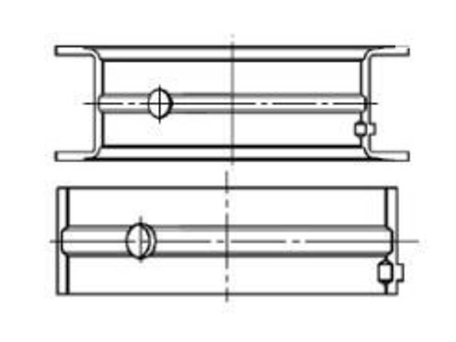 Комплект вкладок коленвала (стандарт) - Фото 1