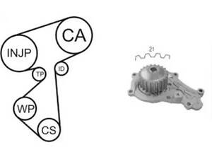Комплект водяного насоса / зубчатого ремня на 1007, 107, 2 , 206, 207, 307, Aygo, Bipper, C1, C2, C3, C3 Pluriel, Fie...