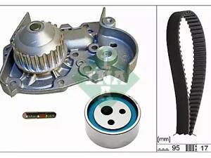 Комплект водяного насоса / зубчатого ремня на 19, Clio