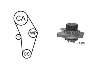 Комплект водяного насоса / зубчатого ремня на A6, LT, Transporter T4