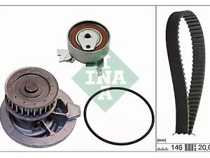 Комплект водяного насоса / зубчатого ремня на Astra F, Calibra, Frontera A, Omega B, Vectra B