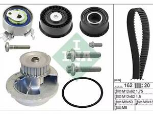 Комплект водяного насоса / зубчатого ремня на Astra G, Zafira A