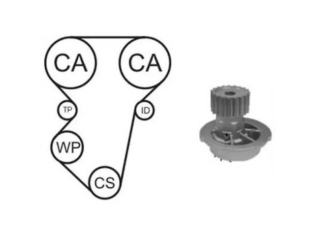 Комплект водяного насоса / зубчатого ремня