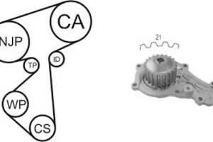 Комплект водяного насоса / зубчатого ремня
