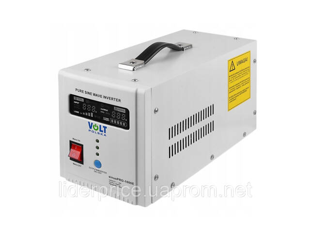 Комплект Volt Polska SINUS PRO 1000E W 12/230V 700/1000W + Акумулятор гелевий 4SUN MAXX GEL 100 Ah, оригінал! - Фото 3