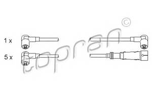 Комплект высоковольтных проводов для моделей: AUDI (80, 80,100,100,100,80,100,90), VOLKSWAGEN (PASSAT,PASSAT,TRANSPORTE