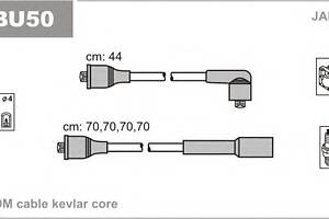 Комплект высоковольтных проводов для моделей: AUDI (A6, CABRIOLET,A6)