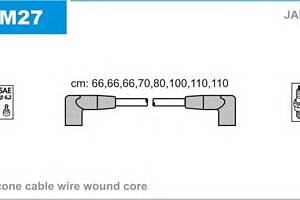 Комплект высоковольтных проводов для моделей: CHEVROLET (CORVETTE)