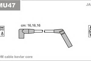 Комплект высоковольтных проводов для моделей: CHEVROLET (MATIZ, SPARK)