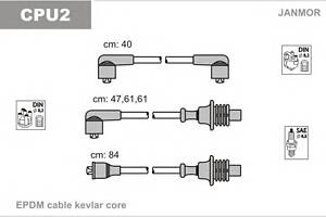 Комплект высоковольтных проводов для моделей: CITROËN (BX, BX), PEUGEOT (204,405,405)