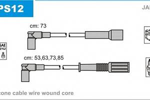 Комплект высоковольтных проводов для моделей: CITROËN (XM, XM), PEUGEOT (605)