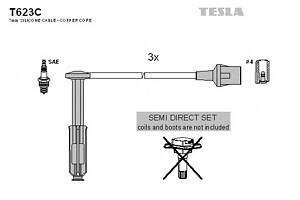 Комплект высоковольтных проводов для моделей: DAEWOO (MUSSO, KORANDO,REXTON), MERCEDES-BENZ (E-CLASS,E-CLASS,E-CLASS,SL