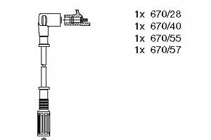 Комплект высоковольтных проводов для моделей: FIAT (CINQUECENTO, PANDA,PUNTO,PUNTO,PALIO,PALIO,PUNTO,SEICENTO,STRADA,PU