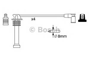 Комплект високовольтних дротів для моделей: FORD (MONDEO, MONDEO, MONDEO, FIESTA), FORD AUSTRALIA (FIESTA)