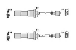 Комплект высоковольтных проводов для моделей: HYUNDAI (H-1, SONATA,TRAJET,SANTA-FE,TUCSON), KIA (MAGENTIS,SORENTO,SPORT