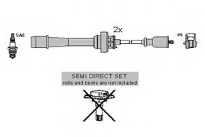 Комплект высоковольтных проводов для моделей: MAZDA (FAMILIA, 323,PREMACY,MPV)