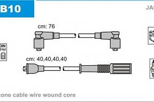 Комплект высоковольтных проводов для моделей: RENAULT (CLIO, 11,11,CLIO)