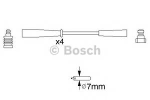 Комплект высоковольтных проводов для моделей: RENAULT (LAGUNA, LAGUNA,SAFRANE), VOLVO (S40,V40)
