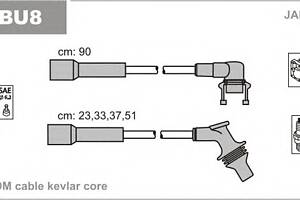 Комплект высоковольтных проводов для моделей: RENAULT (LAGUNA, LAGUNA)