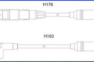 Комплект высоковольтных проводов для моделей: SEAT (CORDOBA, TOLEDO,IBIZA,CORDOBA)