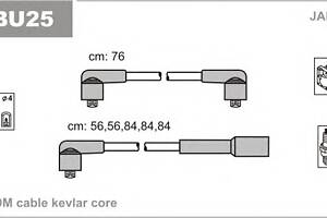 Комплект високовольтних проводів для моделей: VOLKSWAGEN (TRANSPORTER, TRANSPORTER, TRANSPORTER)